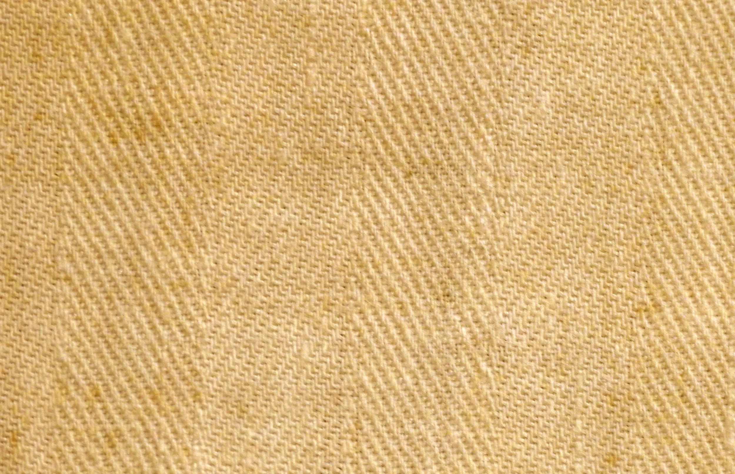Close up of Shroud fabric, with its distinctive three-to-one herringbone twill weave.