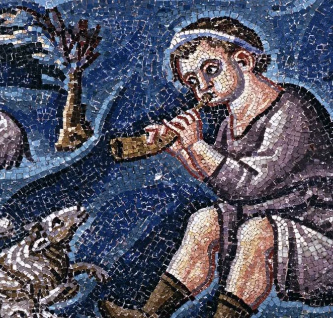 Jesus' Nativity in Art: Mosaics in Santa Maria in Trastevere, Rome