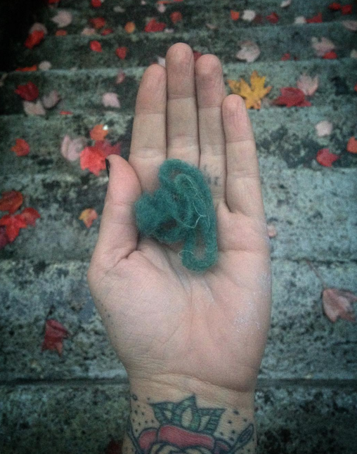 My wool sample!