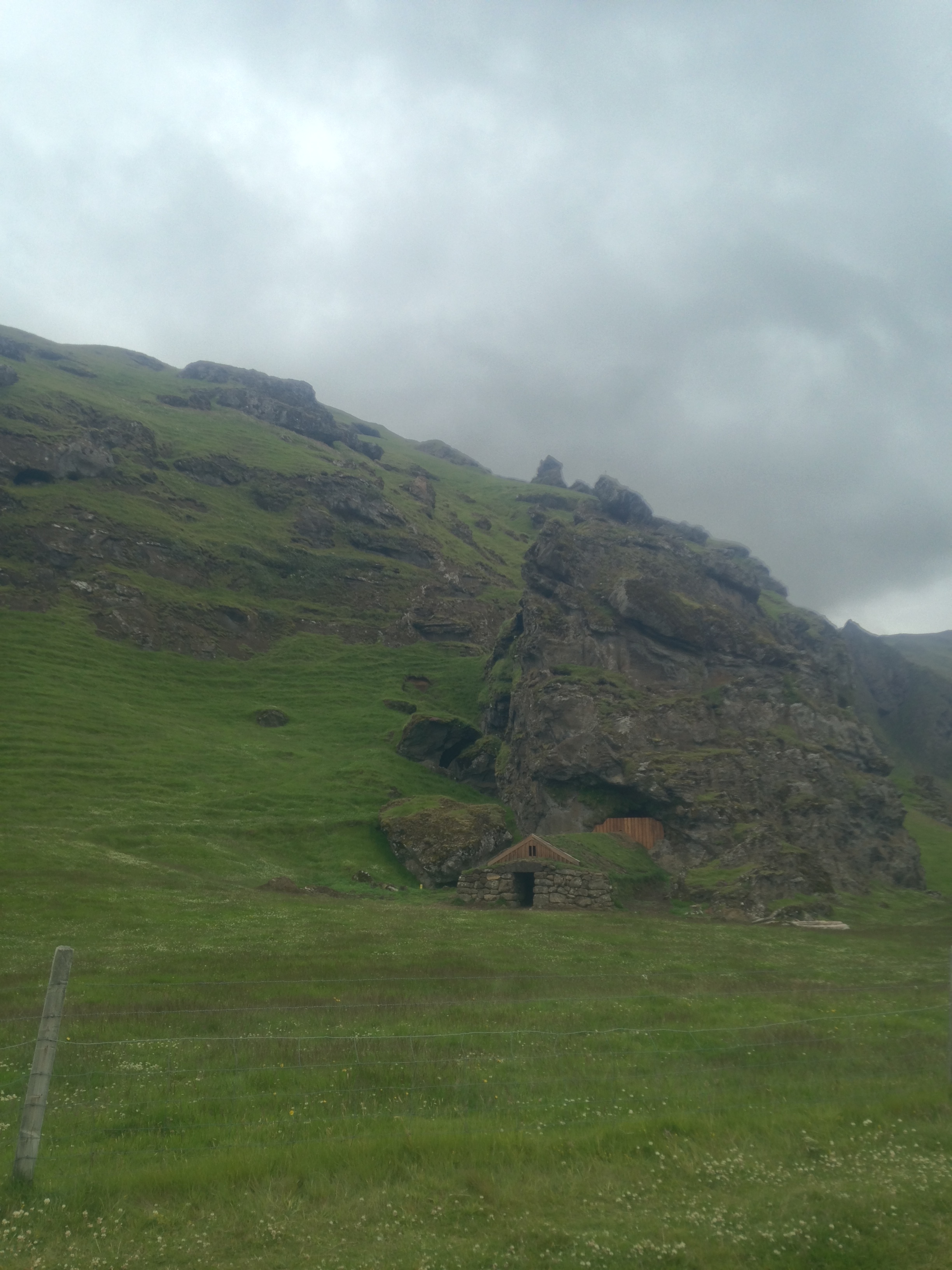 A building near Seljalandsfoss