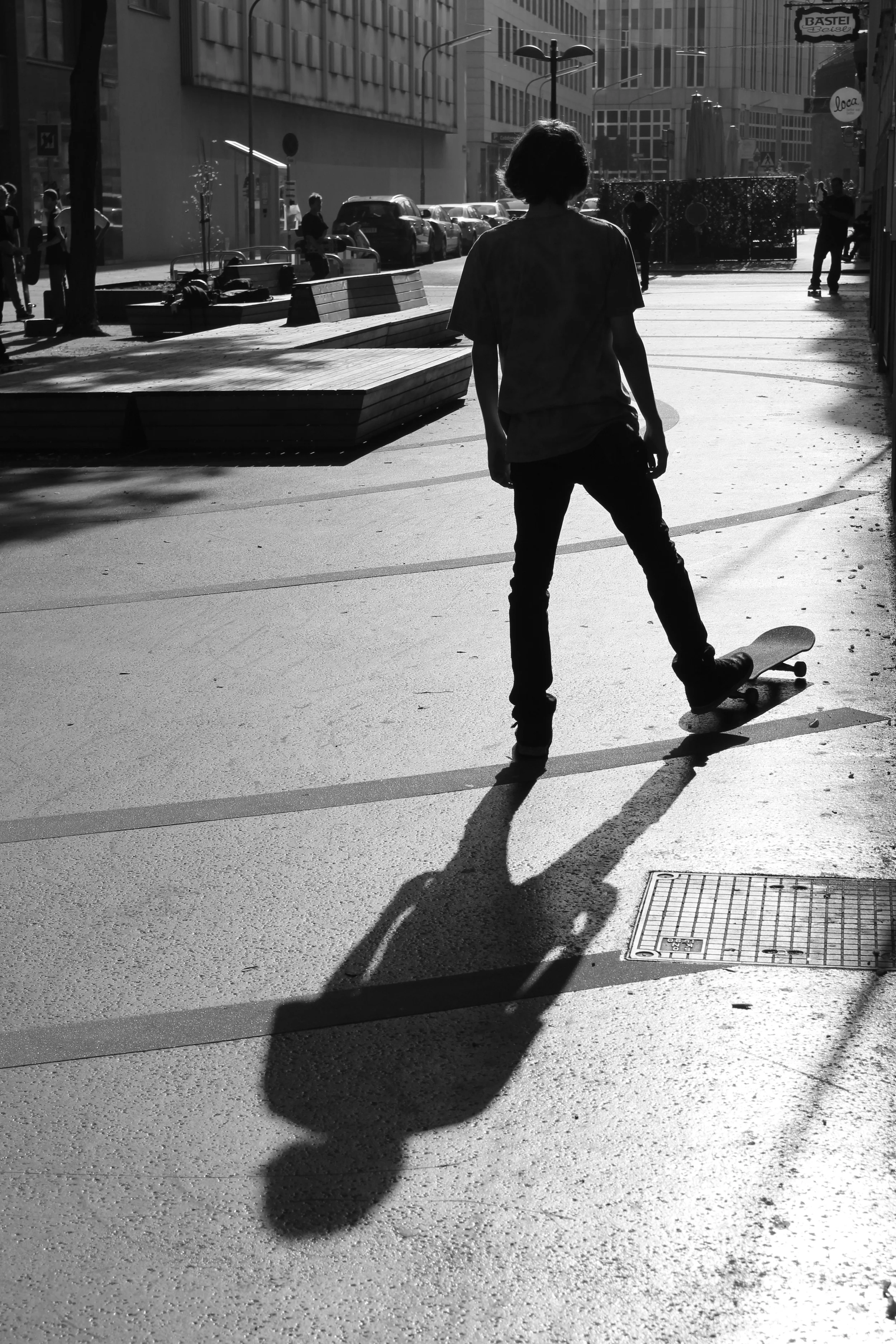 Skateboarder, Vienna 2014