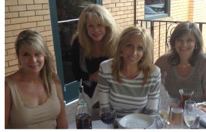 with friends