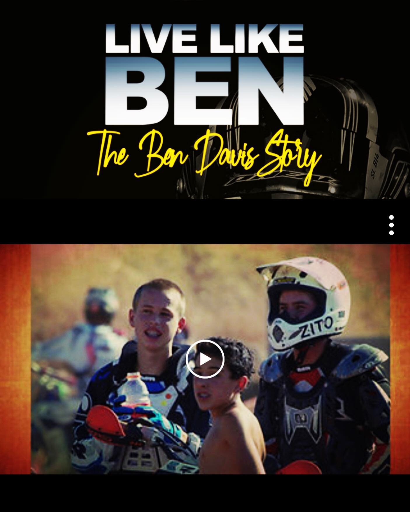 @thiss.is.will has been working on a documentary about Ben and the trailer is available now. Go check it out.