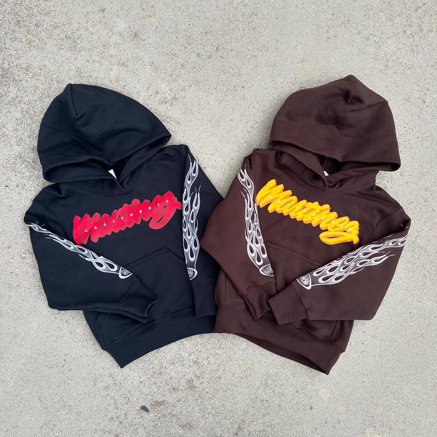 Our newest Martinez hoodies are available starting tomorrow morning at 7:00am. Youth and adult sizes, this is a limited run, we won&rsquo;t reprint this year. So get yours before they sell out. Both color options in all sizes. $50+tax for adult $40+t