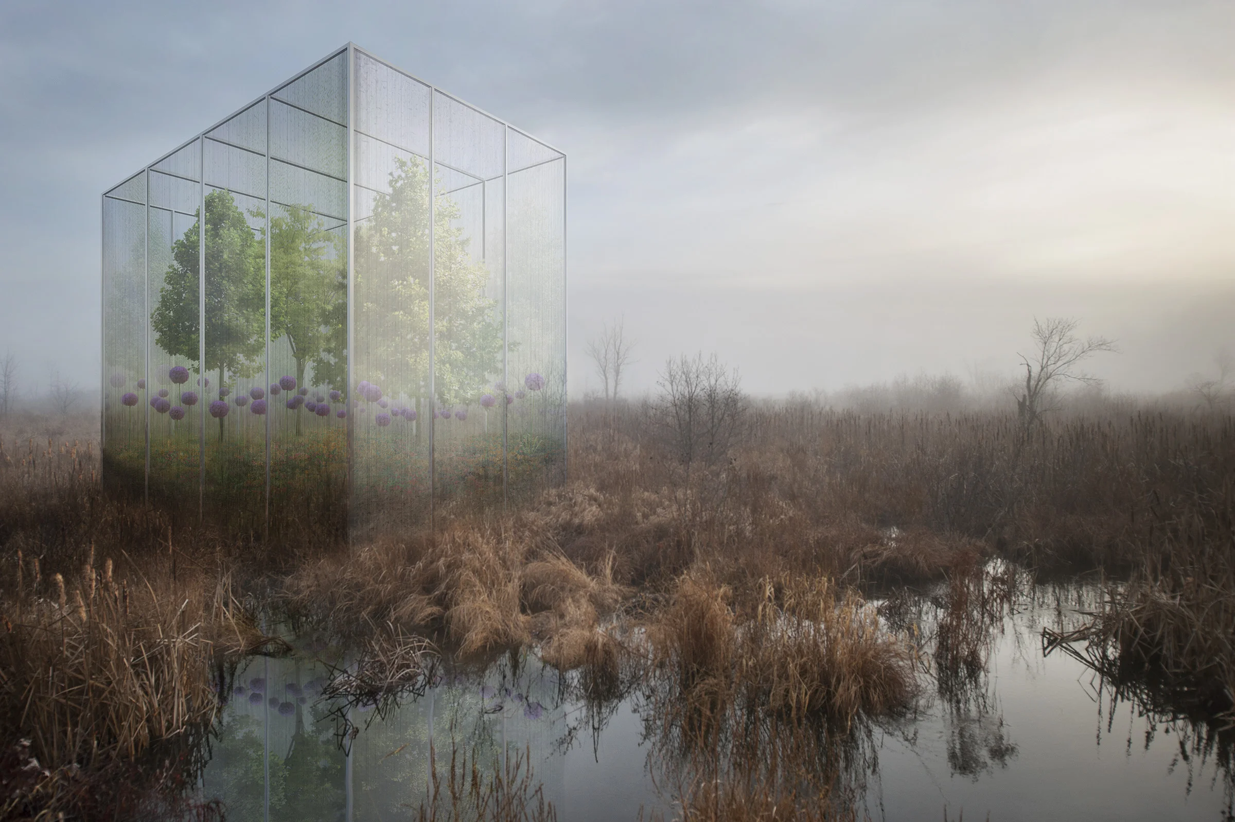  2016  Photographic collage. Inkjet print, face-mounted to acrylic.  45" x 30" 