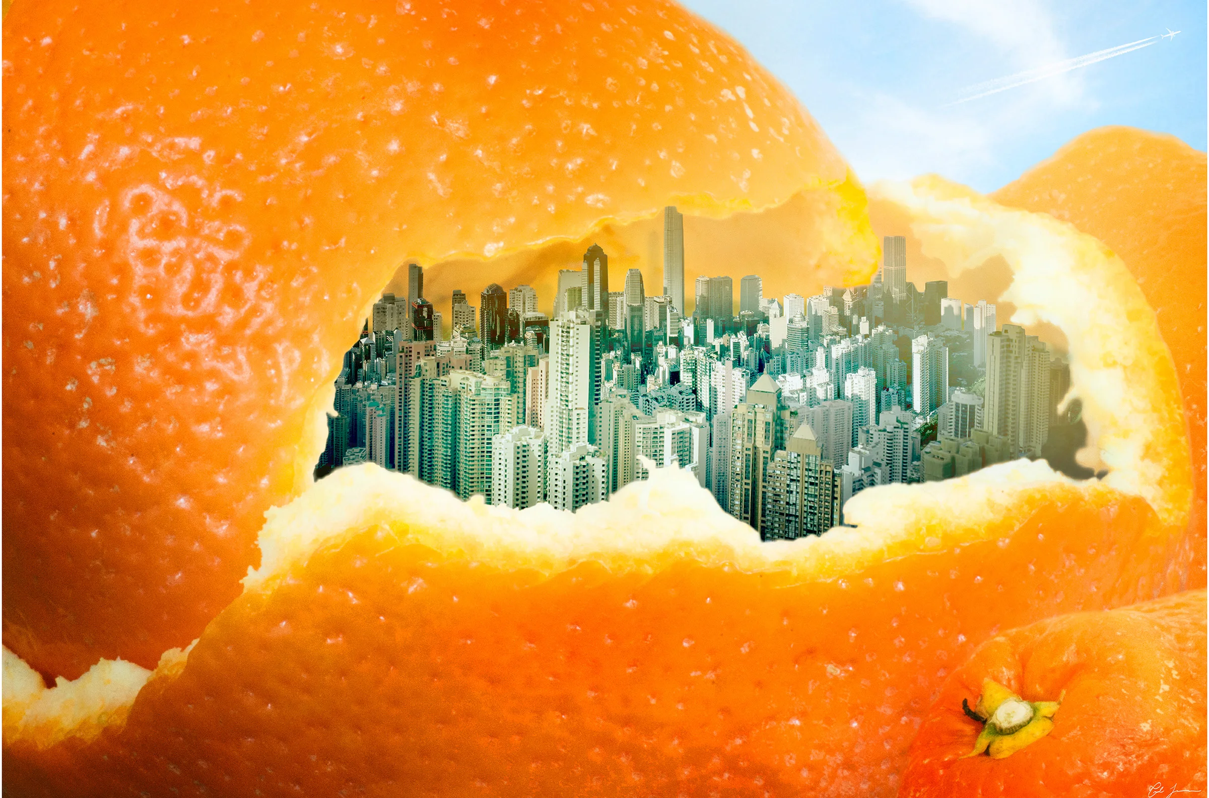  2016  Photographic collage. Inkjet print,&nbsp;face-mounted to acrylic.  40" x 30" 