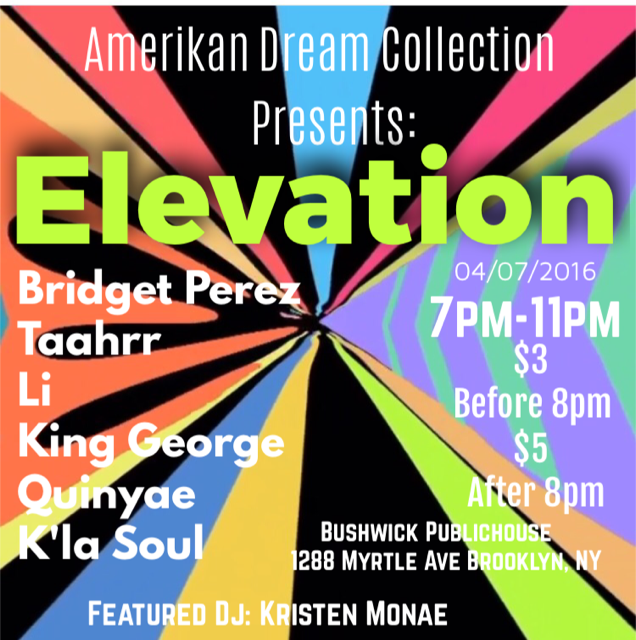 Amerikan Dream Collection Presents: ELEVATION