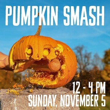 Come smash your pumpkins with us! 🎃🔨

On Sunday,&nbsp;November 5th from 12 - 4 PM you can bring your jack-o-lanterns down to the garden and dispose of them in the most eco-friendly and fun way possible: by&nbsp;smashing&nbsp;(and then composting) t