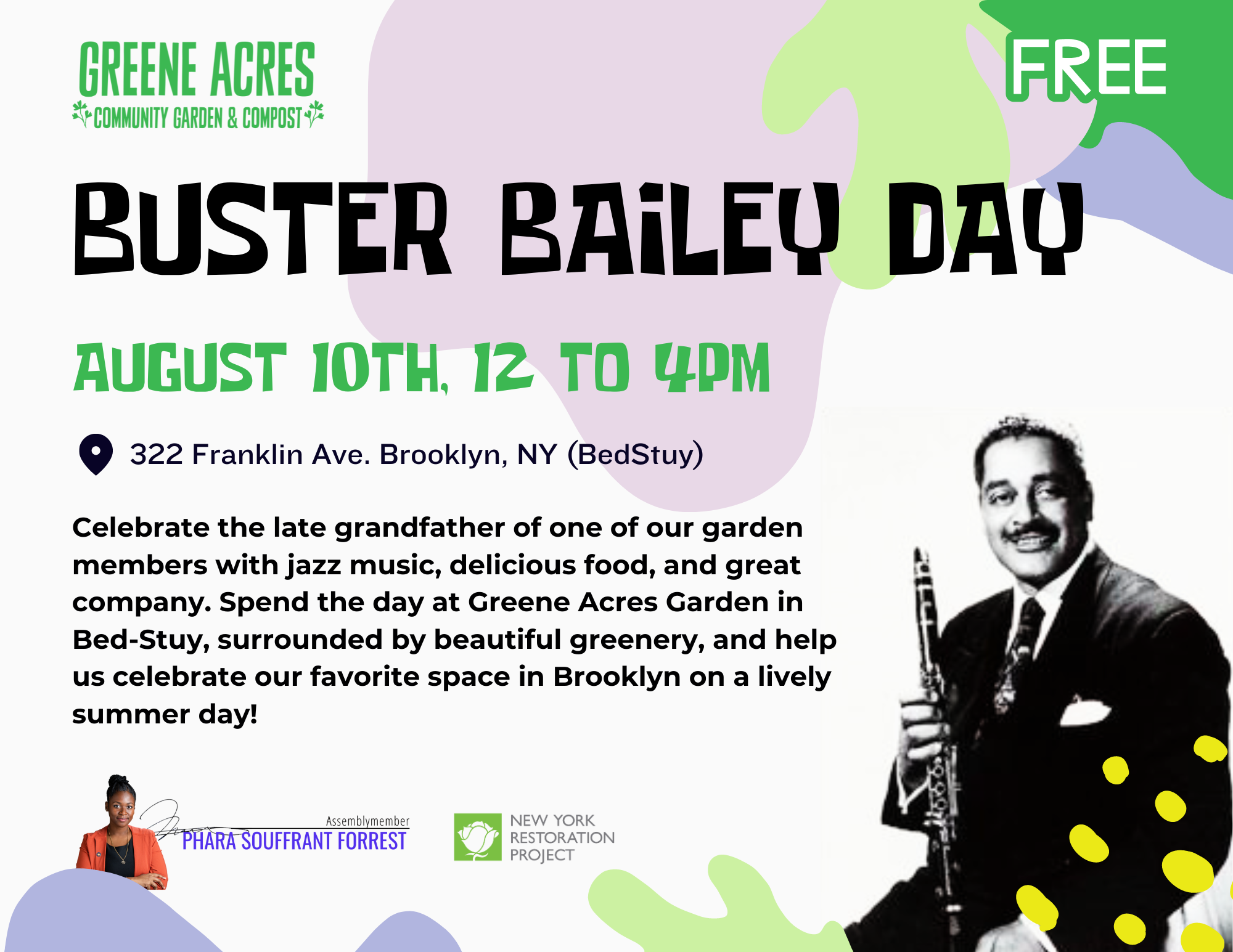 Buster Bailey Day - Rescheduled!