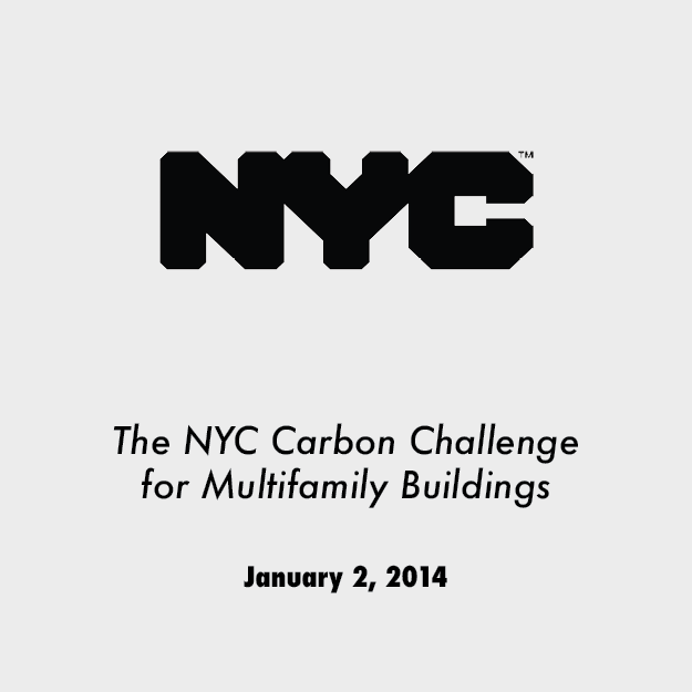 The NYC Carbon Challenge for Multifamily Buildings