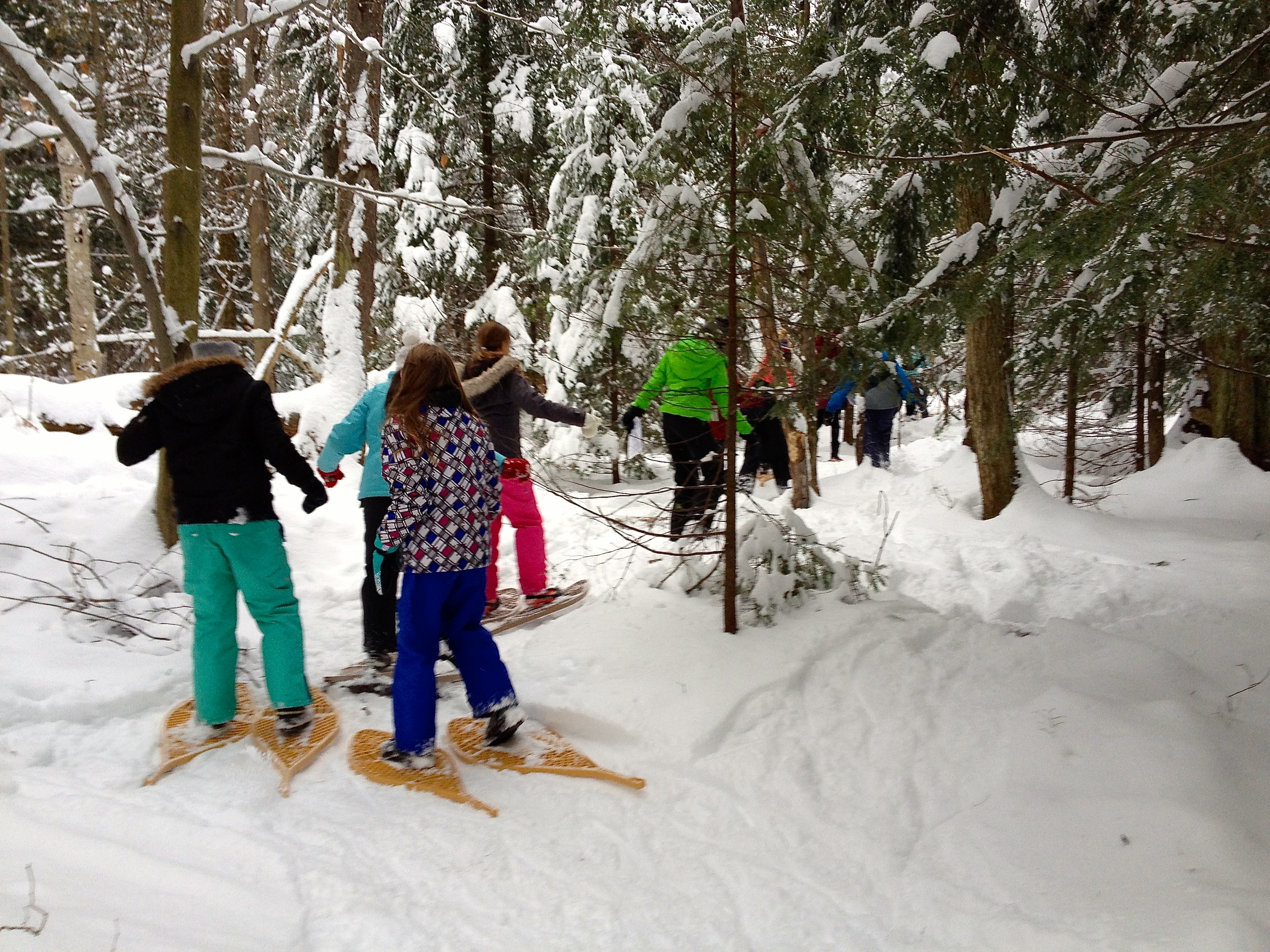 School field trip to MacSkimming - an Outdoor Education Centre in Ottawa's east end.