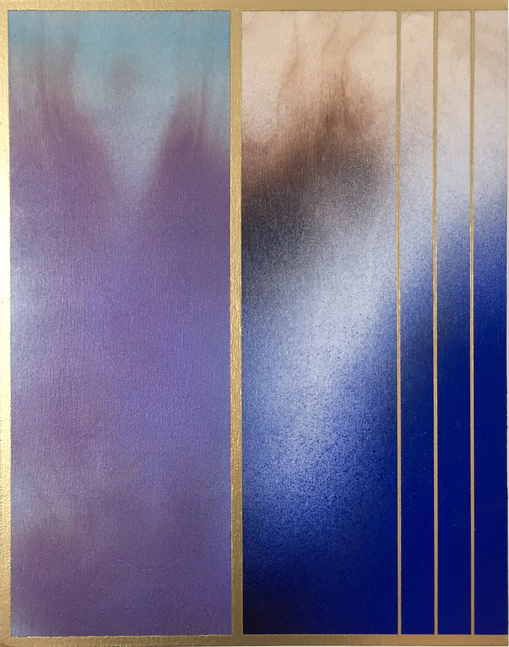 MELISA TAYLOR-METZGER, FROST AND DECIMALS IX, 14 x 11 inches | $400