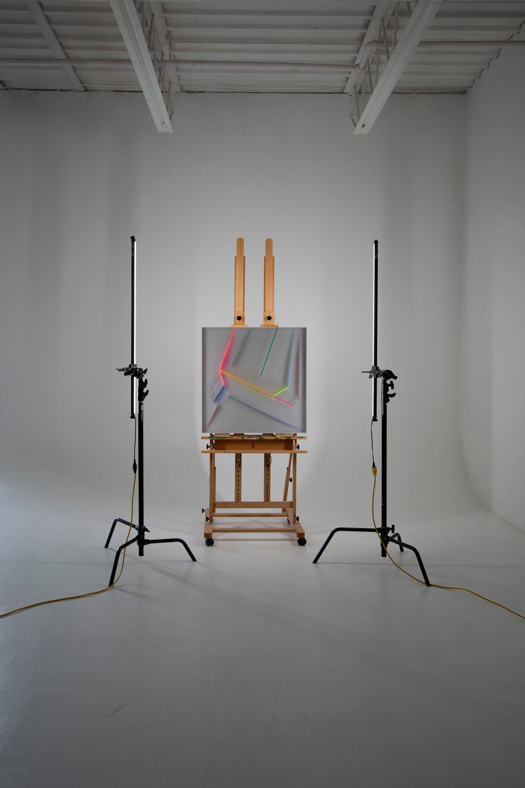 Future Summary One on Easel in Studio.jpg