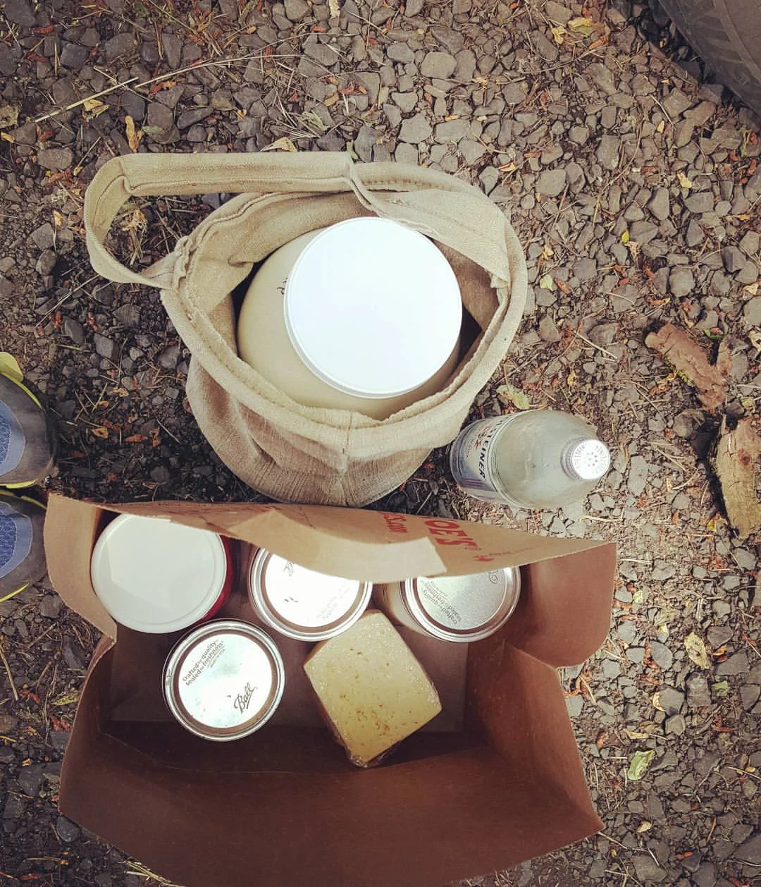 Raw Milk, Yogurt, Cheese, & other goodies from our local milk mama up the road.