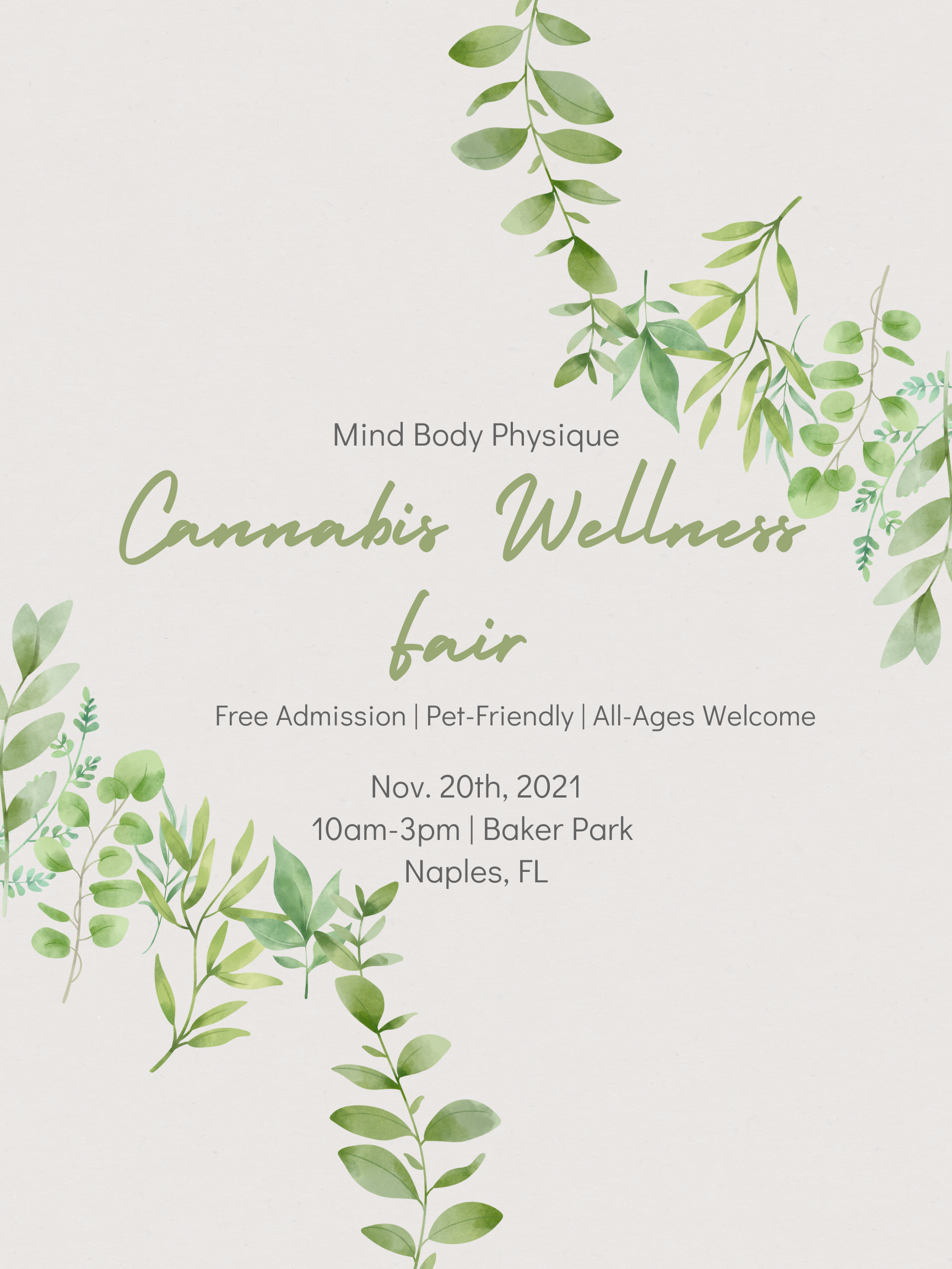 Cannabis Wellness Fair | Mind Body Physique