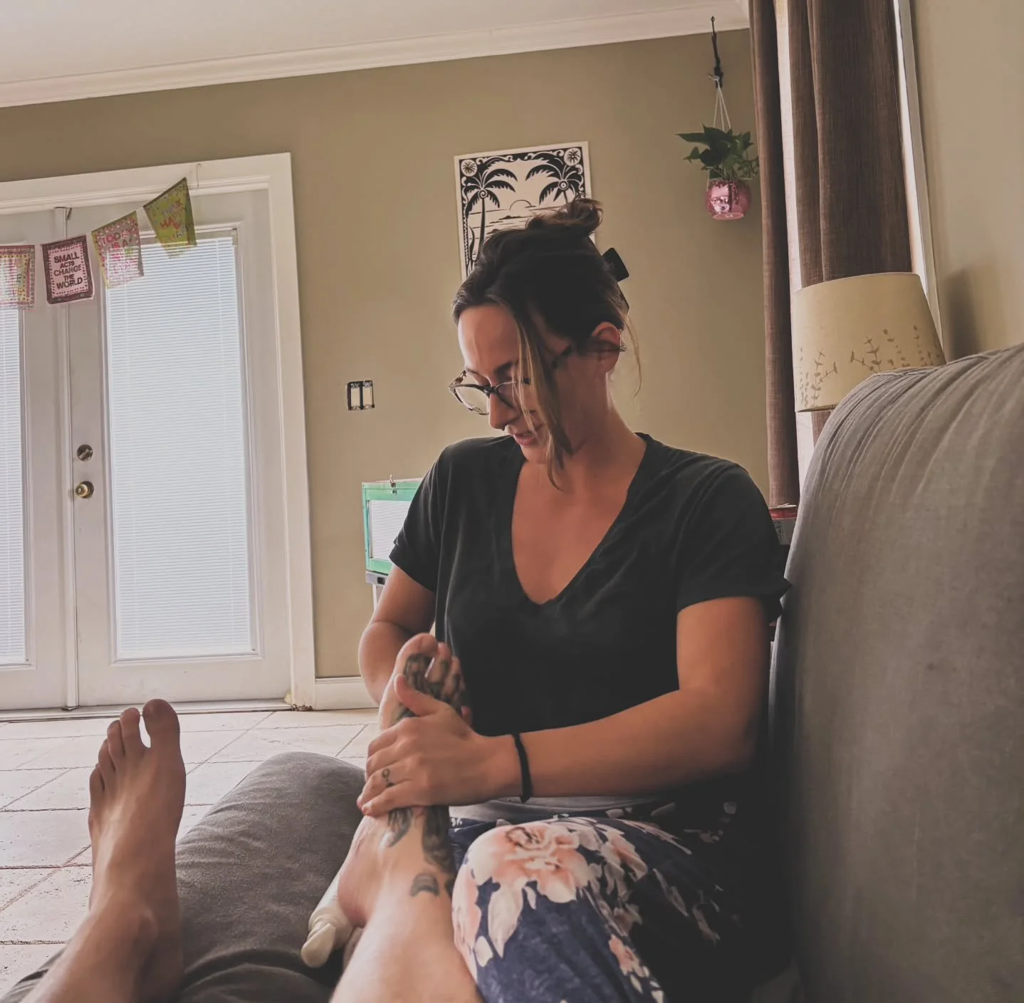 I can remember being 5 years old &amp; asking my mom if I can rub her feet 😅 As long as I can think back, I've always wanted to help people feel better.

There's something so miraculous about the human touch, it can be healing in many ways we don't 