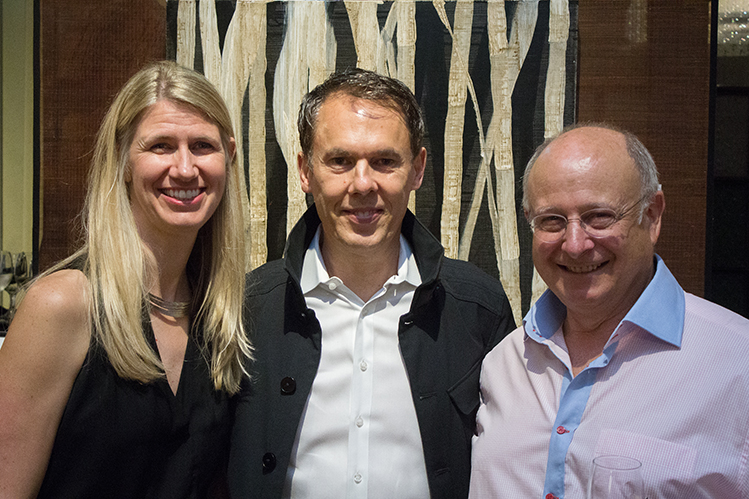 Deborah Jackson, Adam Siegel, and Amos Madanes
