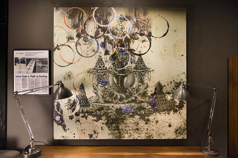 lobster. 4'8" x 4'10"