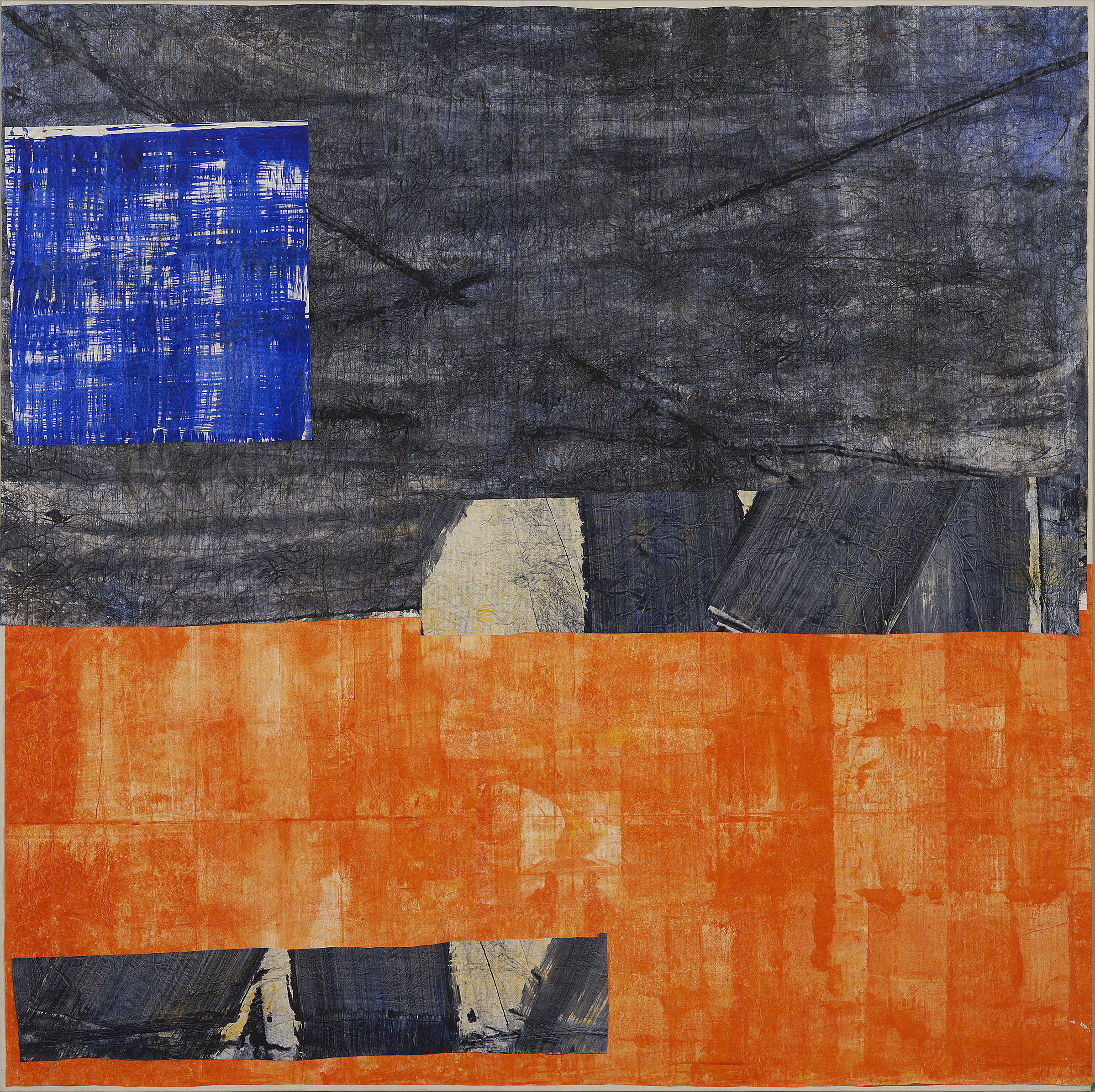                                       Adam Siegel, Day Break Series, 58” X 58”, mixed media on canvas, 2024                      