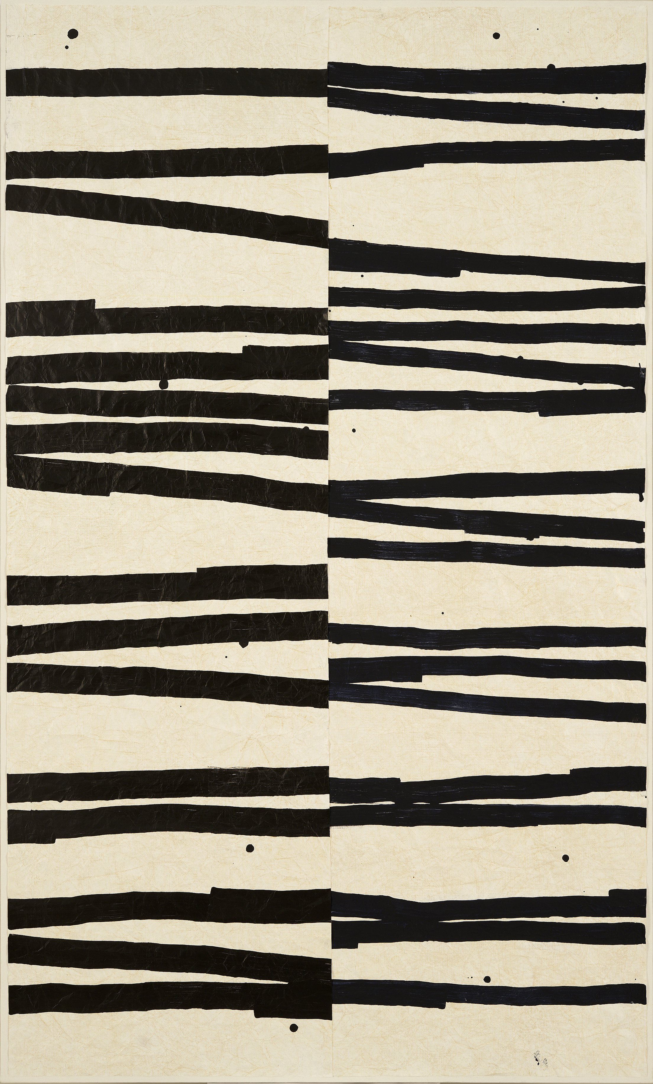 Adam Siegel, Nature Series, 3' X 5', mixed media on canvas, 2024