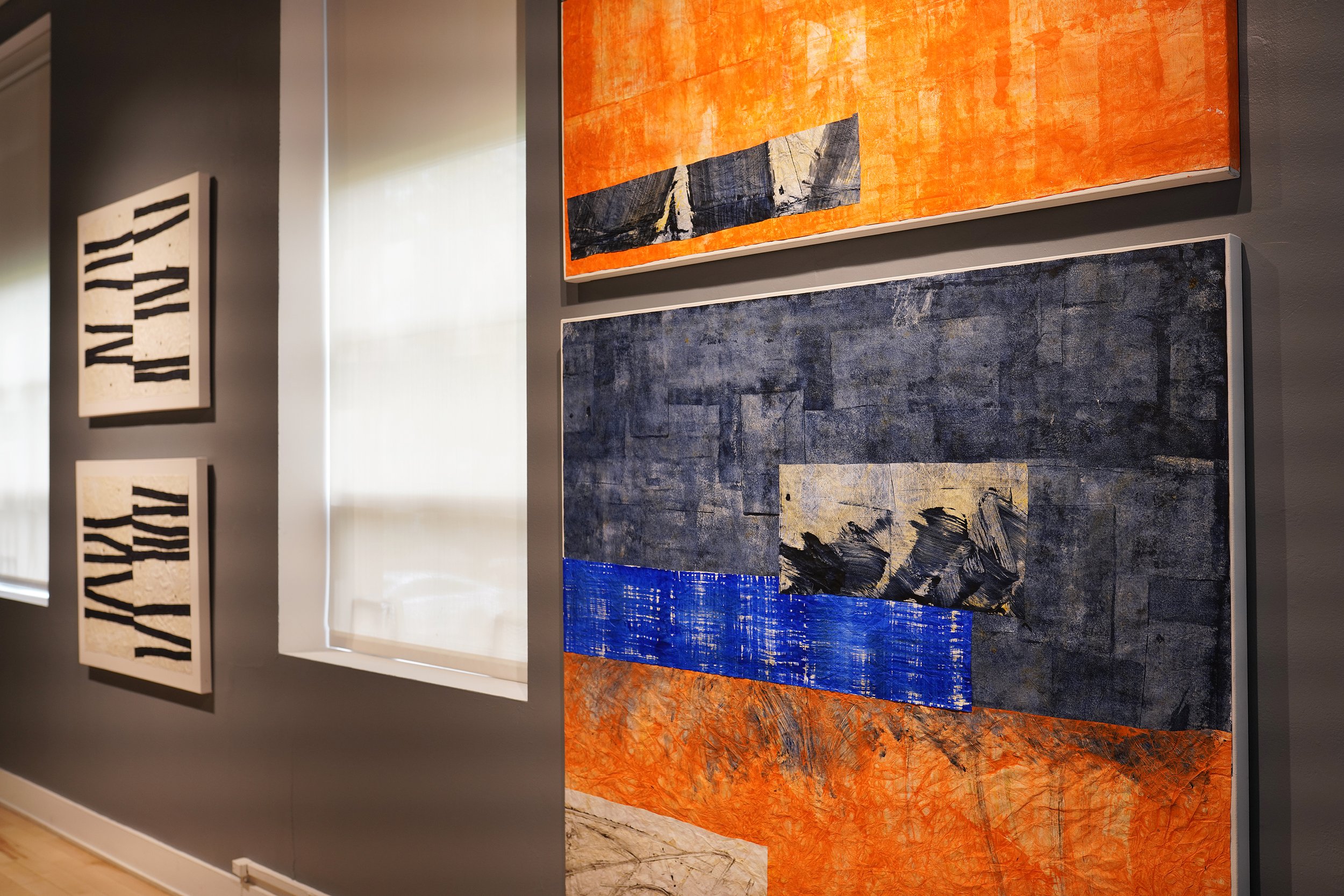 Adam Siegel ,Installation, Exhibition at Arts Center of Highland Park, may 2024