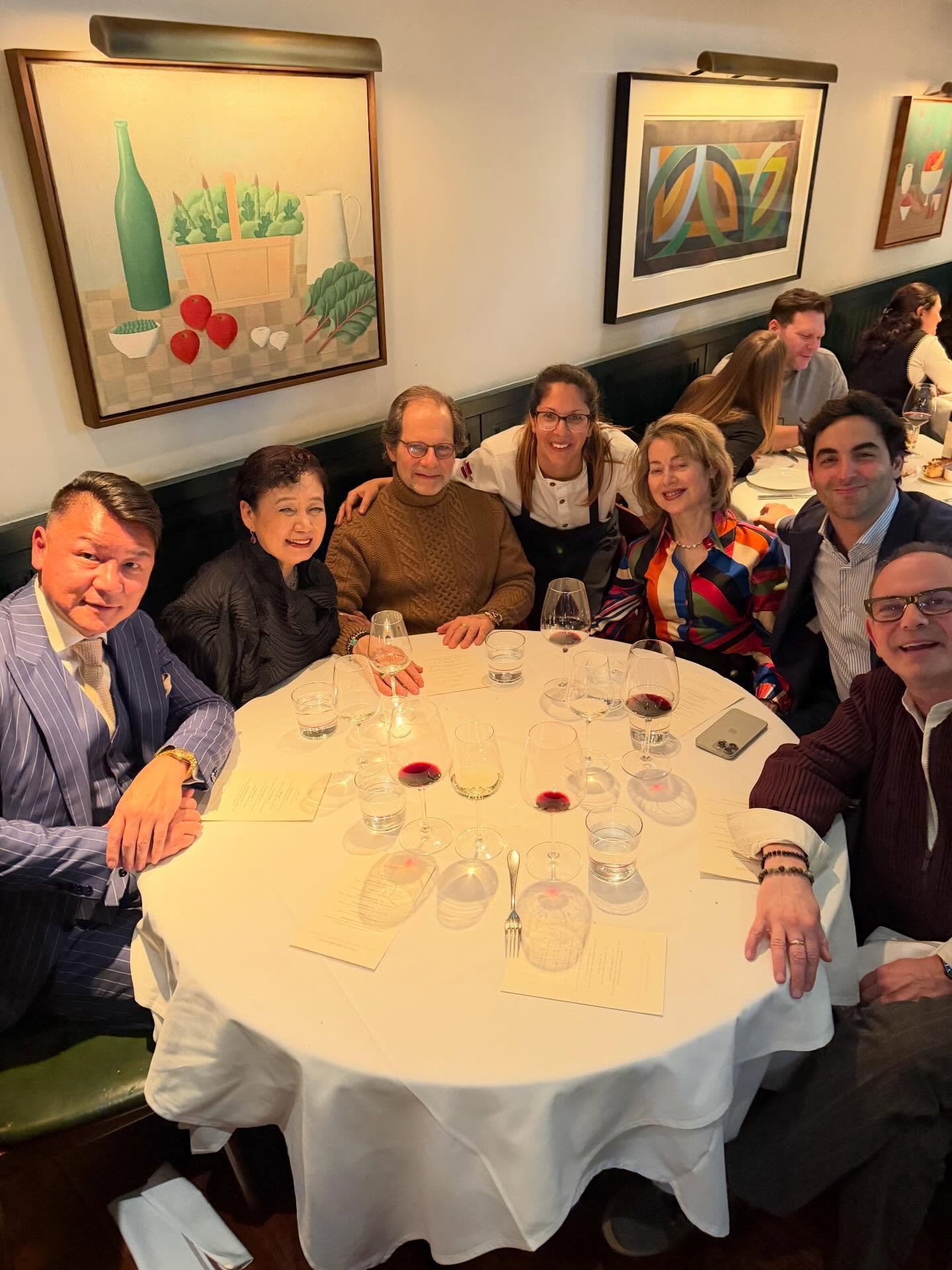 So proud of @lenaciardullo Executive Chef of @unionsquarecafe and Gohan Scholar, operating at the very top of her craft!