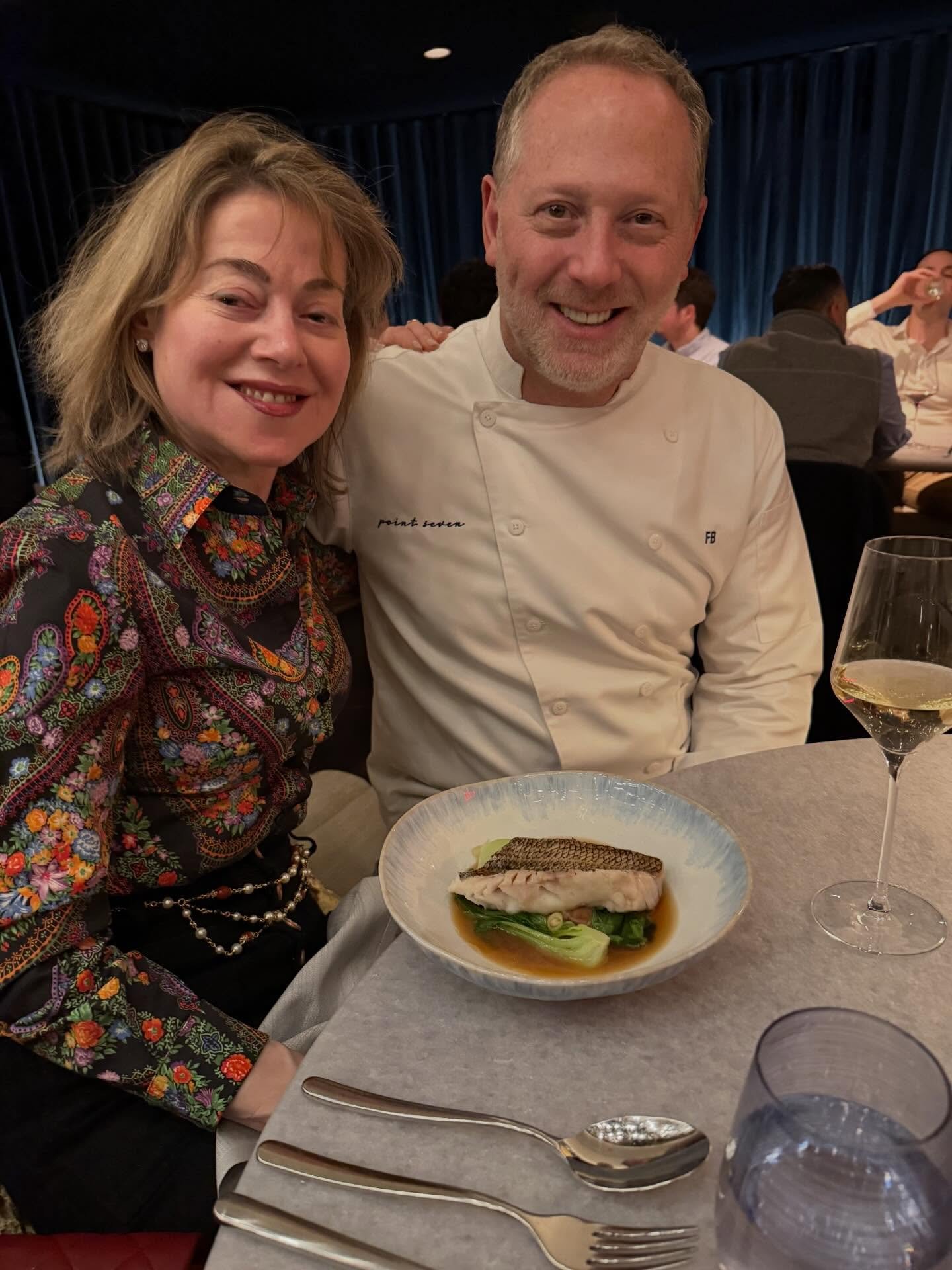 Dinner last week at Point Seven by @chefbeckernyc . An exceptional meal from start to finish. Thank you, Chef Franklin, for your commitment to excellence in the kitchen and your continuous support of the Gohan Society!