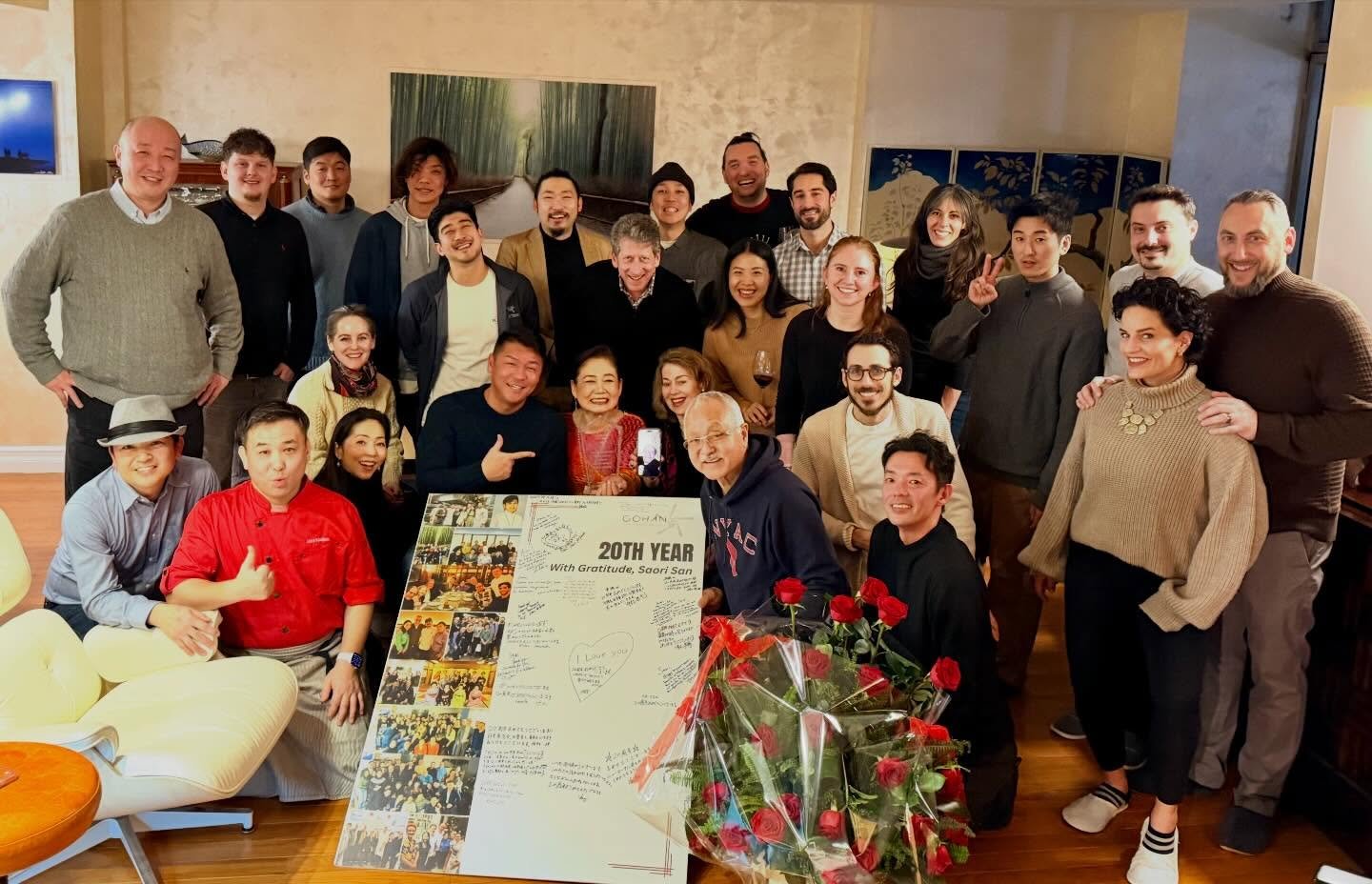 Celebrating The Gohan Society&rsquo;s 20th Anniversary! Thank you to all of our chefs and supporters!