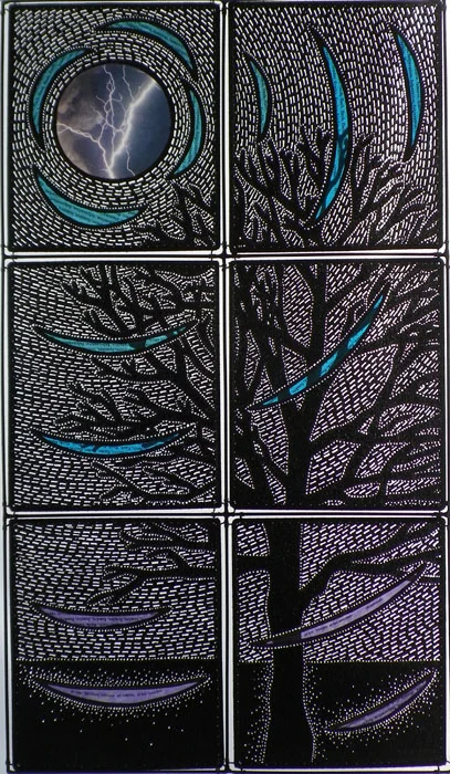 Trees: Walnut Tree and Lightning