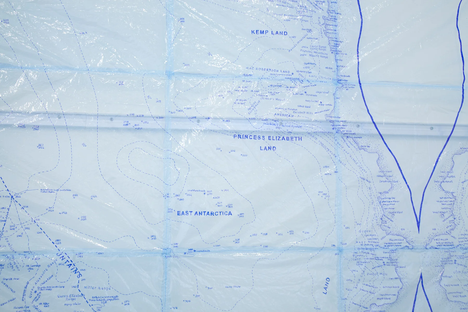 Vanishing Ice: Antartica, detail