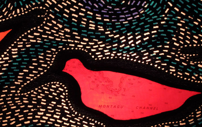 Landscape: Sanpipers (detail)