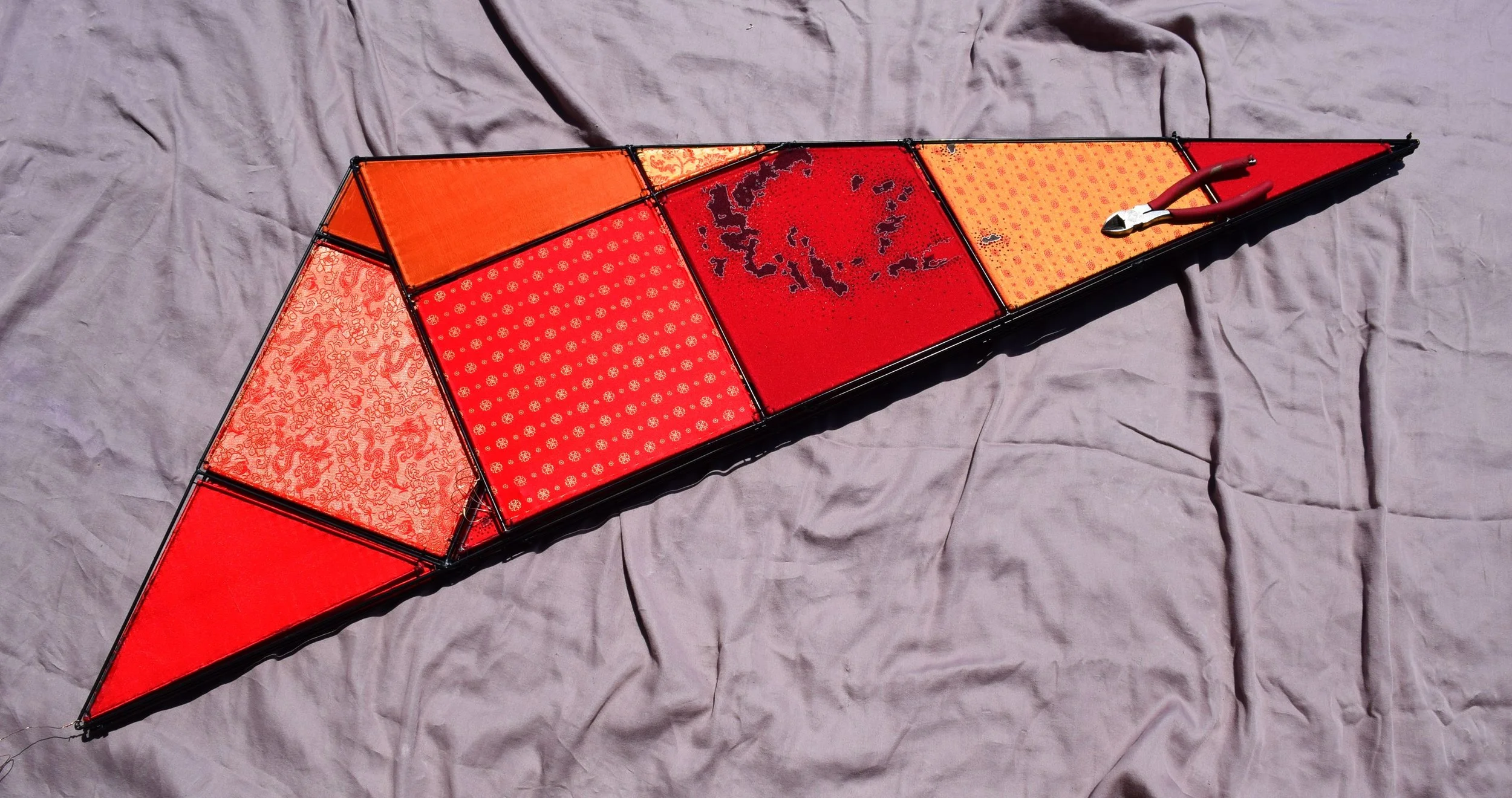 ''Best Foot Forward'' (folded).60''(L) x 17''(H)