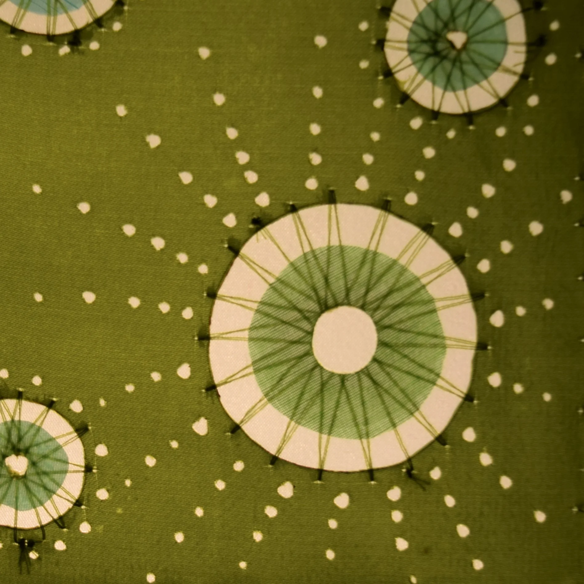 ''Little Green House'', detail