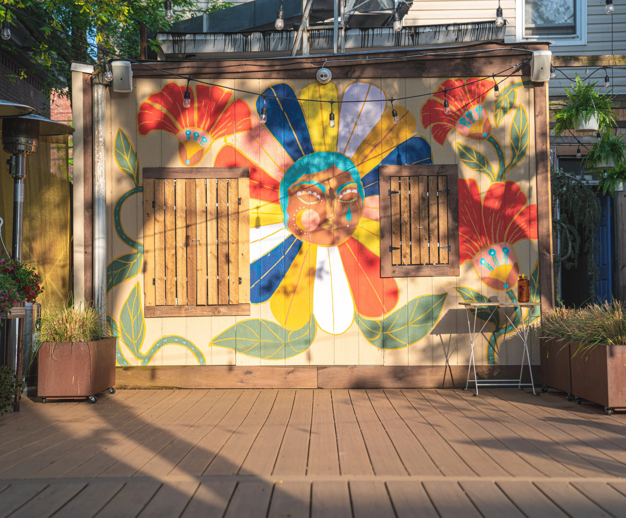 Backyard Yoga at Lil Dove Cafe