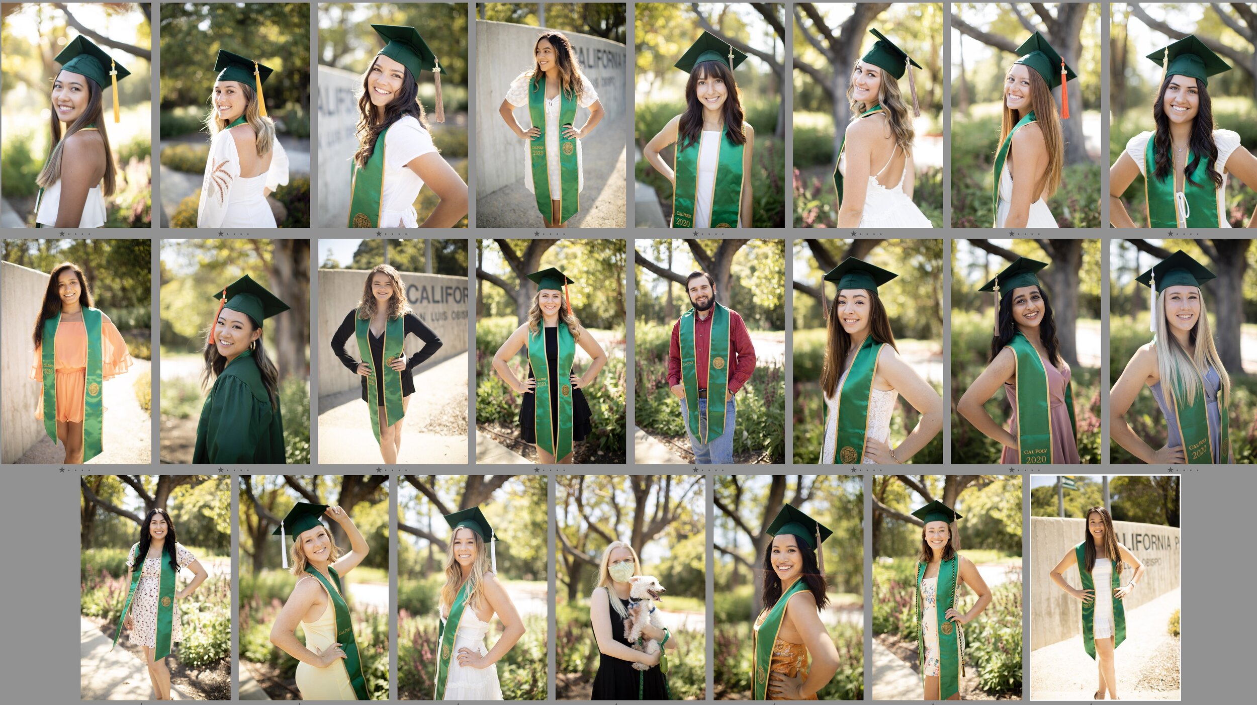 Cap &amp; Gown Day 2 // SLO Senior Photographer