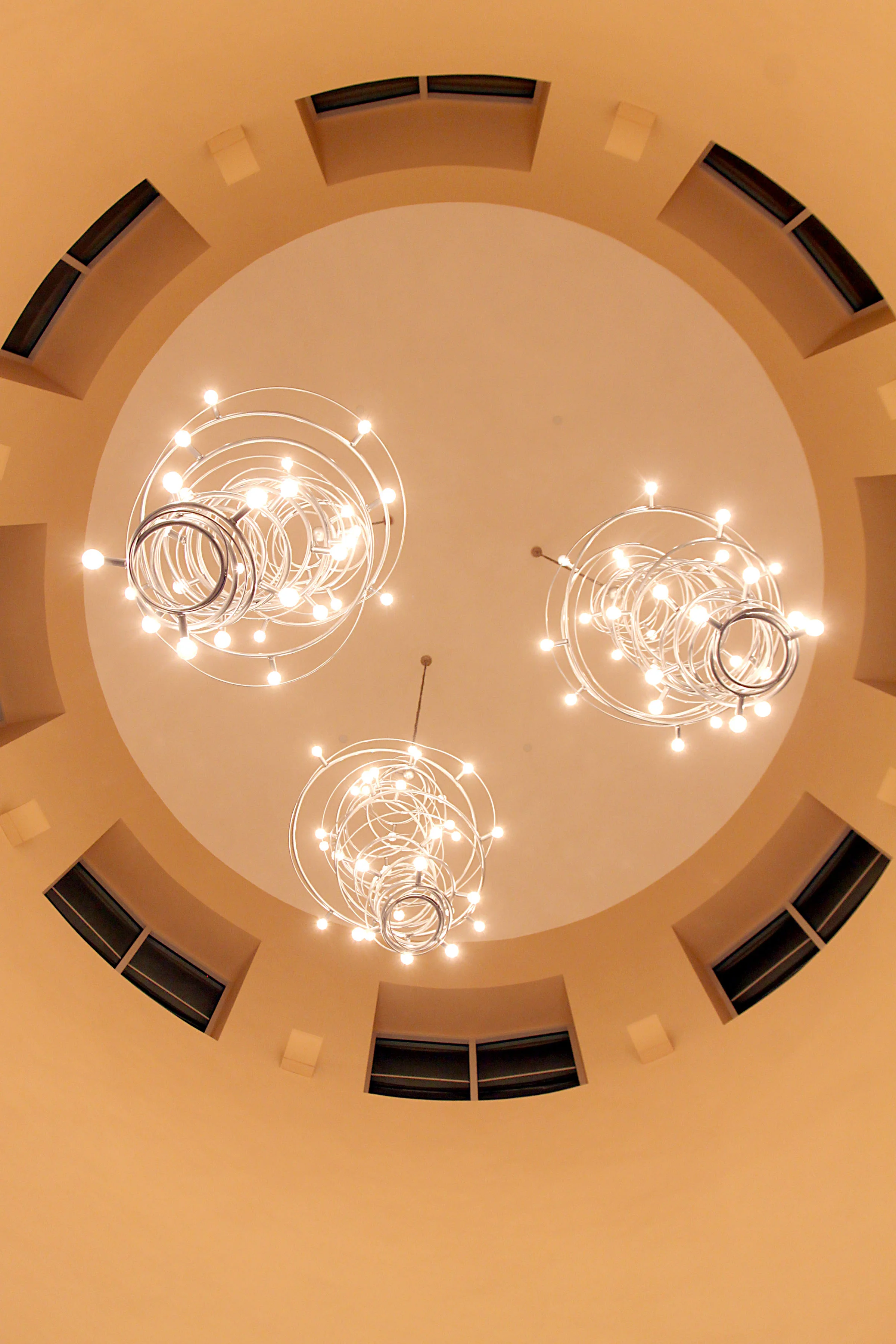 Cirrus chandeliers