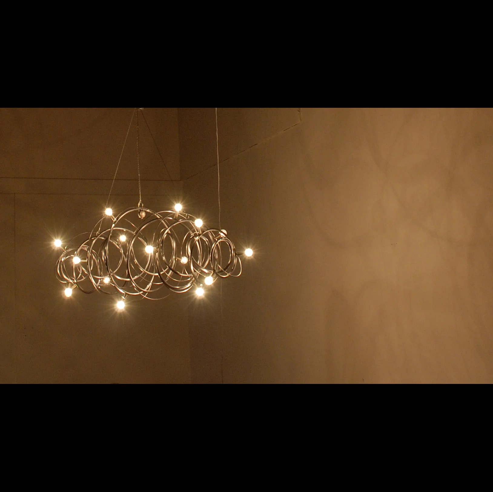 Horizontal Cirrus chandelier
