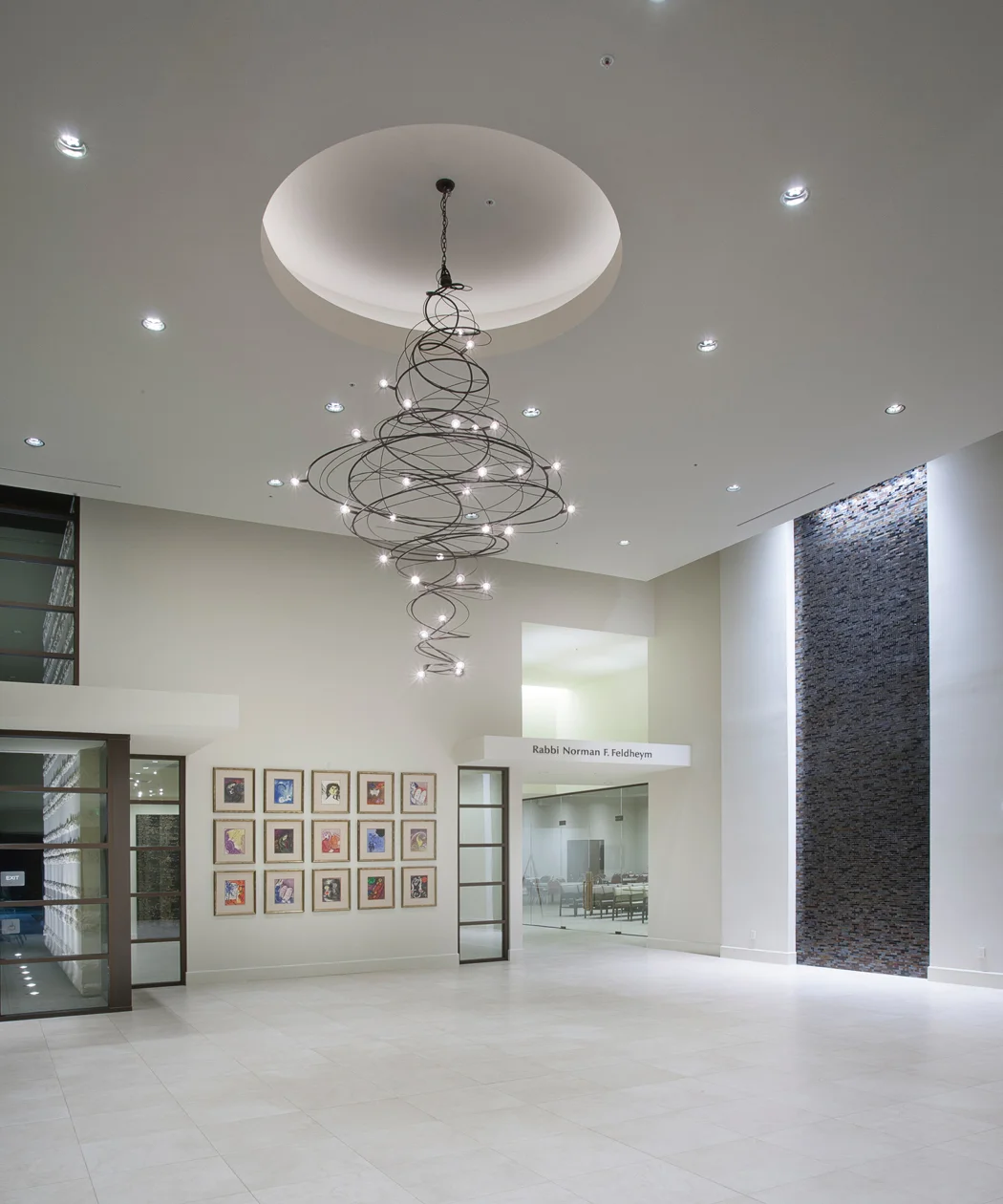 Custom 12' Night vision chandelier