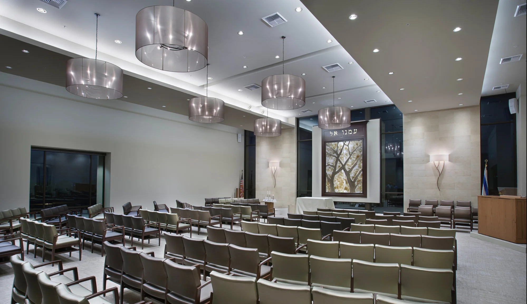 Custom Orion chandeliers