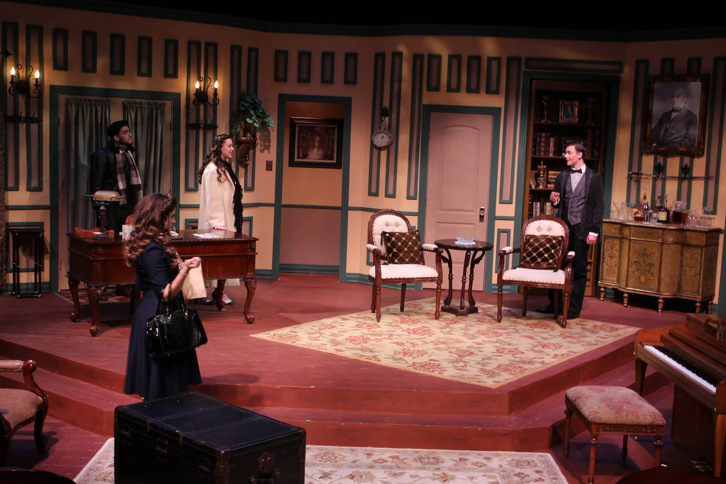   The Musical Comedy Murders of 1940   Directed by: Chocs Landgrebe  Production Designer and Technical Director: Joshua Heerssen 