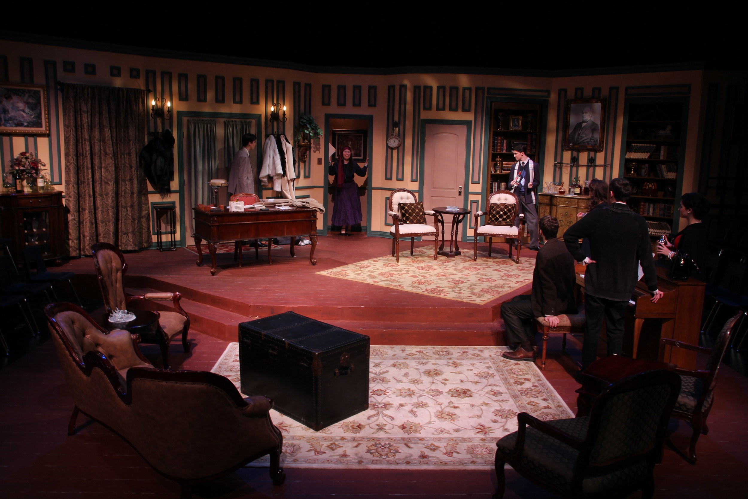   The Musical Comedy Murders of 1940   Directed by: Chocs Landgrebe  Production Designer and Technical Director: Joshua Heerssen 