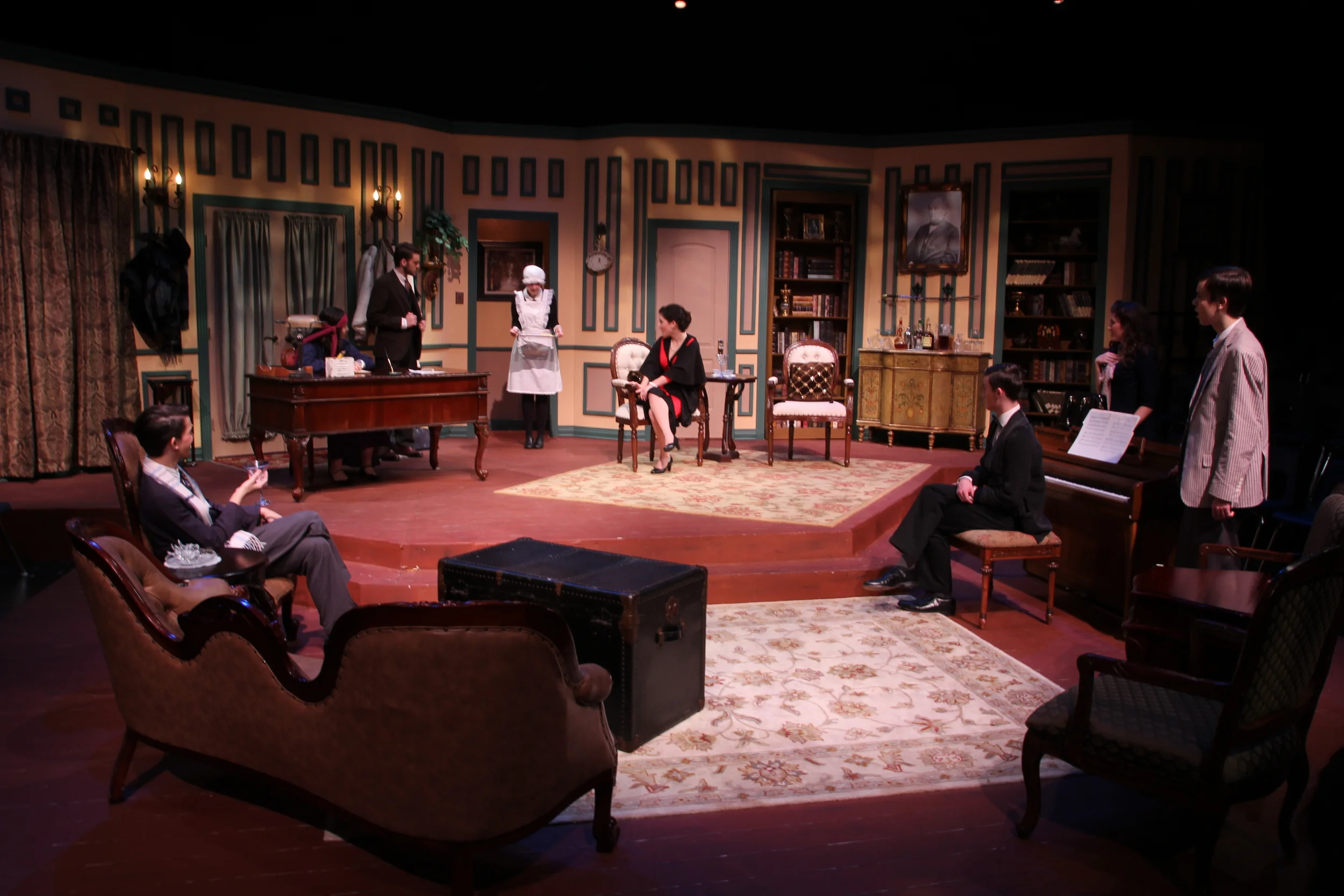   The Musical Comedy Murders of 1940   Directed by: Chocs Landgrebe  Production Designer and Technical Director: Joshua Heerssen 