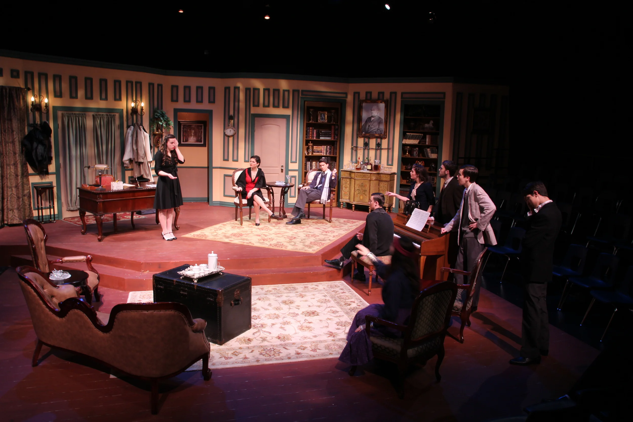   The Musical Comedy Murders of 1940   Directed by: Chocs Landgrebe  Production Designer and Technical Director: Joshua Heerssen 