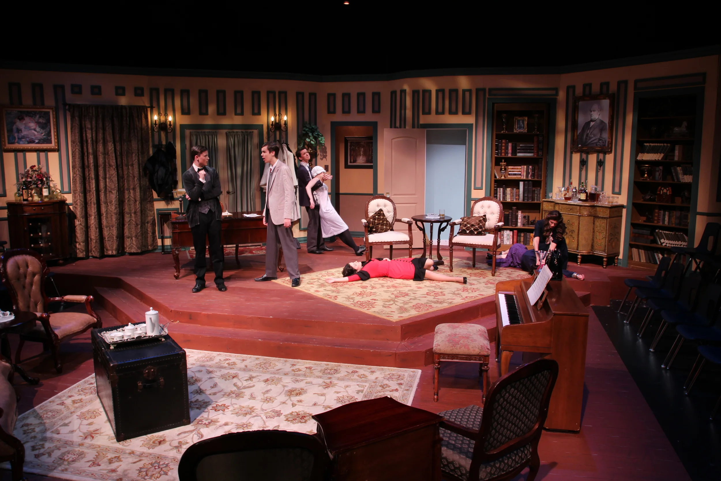   The Musical Comedy Murders of 1940   Directed by: Chocs Landgrebe  Production Designer and Technical Director: Joshua Heerssen 