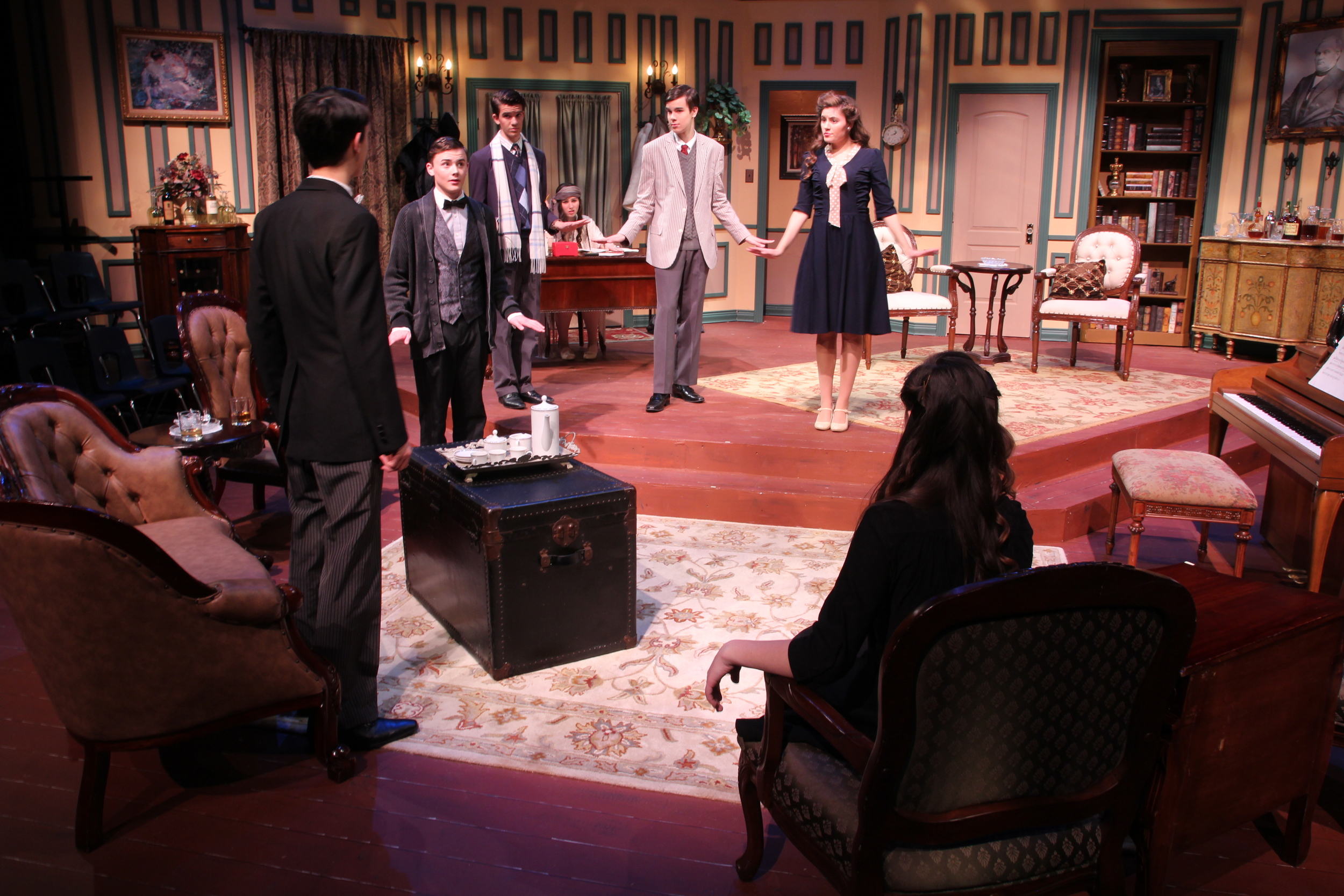   The Musical Comedy Murders of 1940   Directed by: Chocs Landgrebe  Production Designer and Technical Director: Joshua Heerssen 