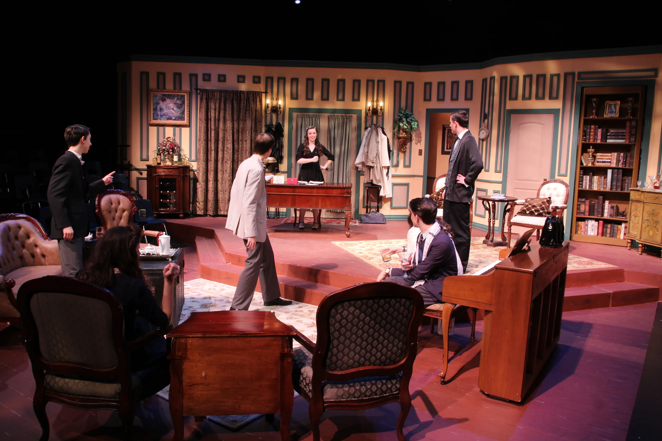   The Musical Comedy Murders of 1940   Directed by: Chocs Landgrebe  Production Designer and Technical Director: Joshua Heerssen 