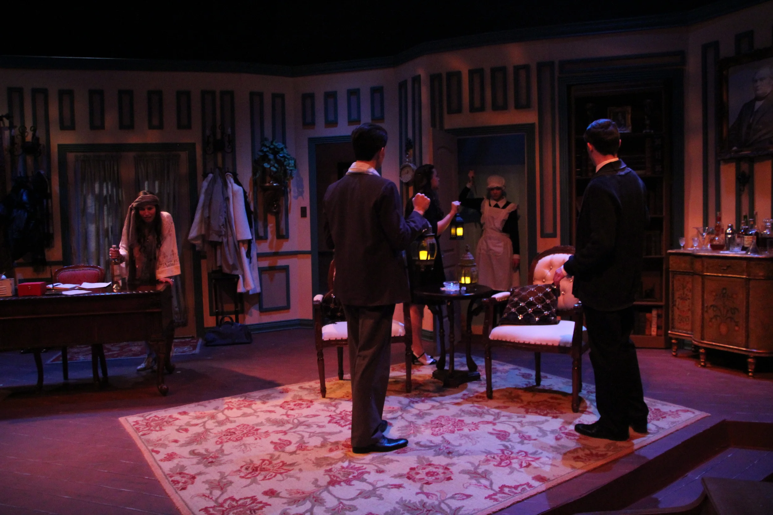   The Musical Comedy Murders of 1940   Directed by: Chocs Landgrebe  Production Designer and Technical Director: Joshua Heerssen 