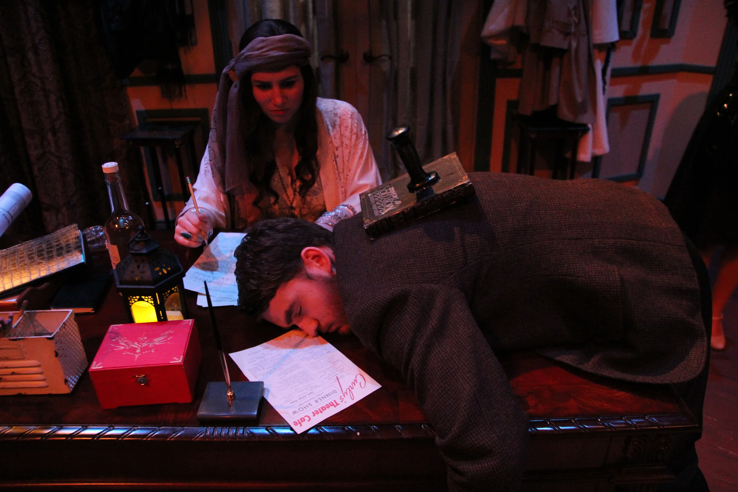   The Musical Comedy Murders of 1940   Directed by: Chocs Landgrebe  Production Designer and Technical Director: Joshua Heerssen 