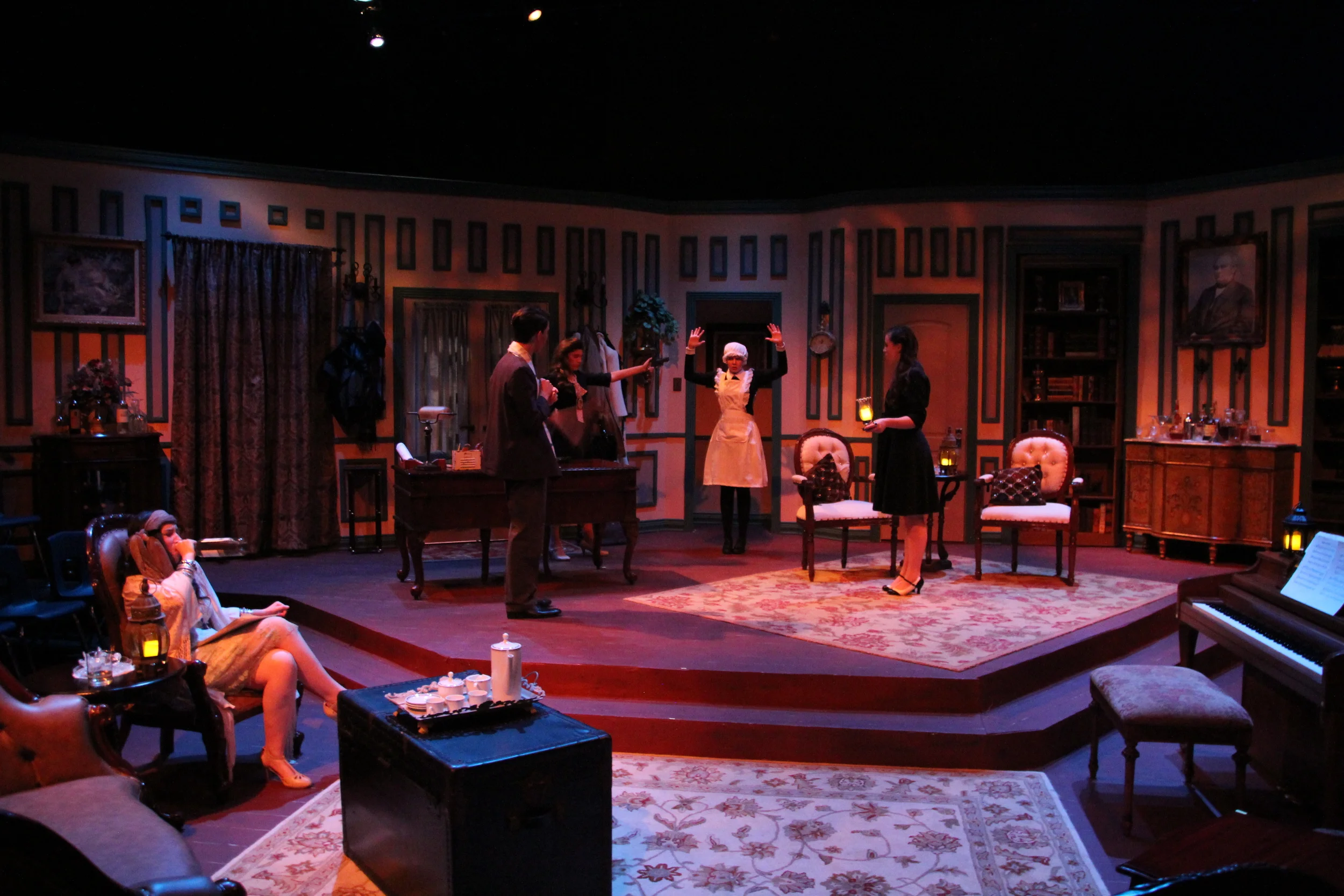   The Musical Comedy Murders of 1940   Directed by: Chocs Landgrebe  Production Designer and Technical Director: Joshua Heerssen 