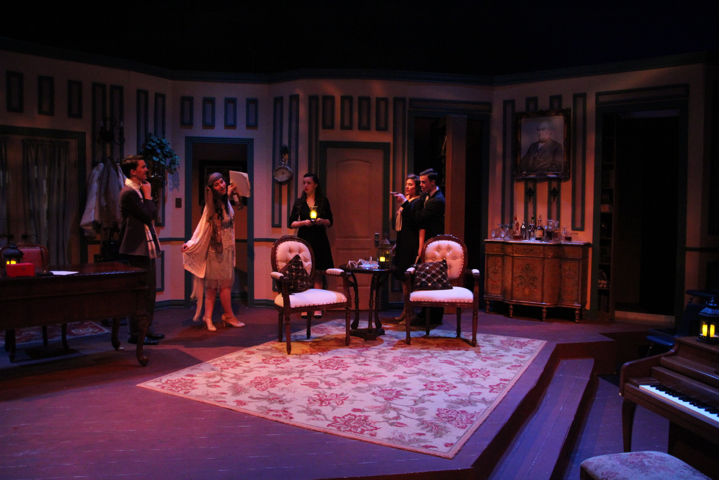   The Musical Comedy Murders of 1940   Directed by: Chocs Landgrebe  Production Designer and Technical Director: Joshua Heerssen 